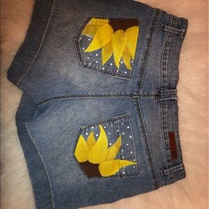 Custom Painted Shorts